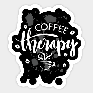 Coffee therapy Sticker